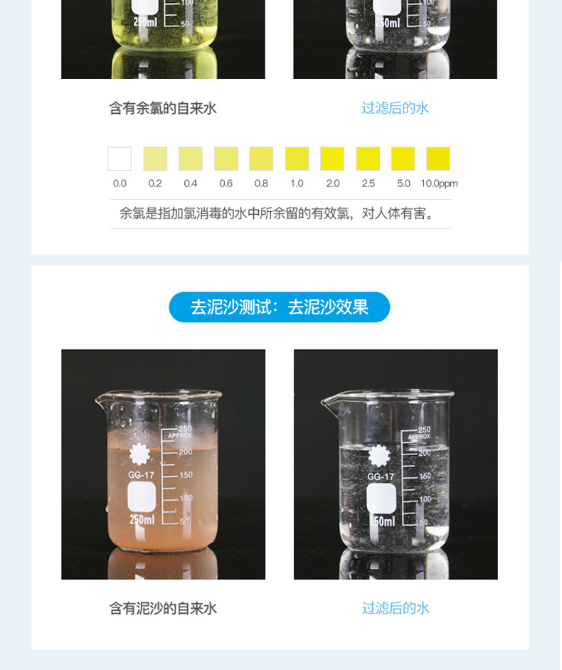 Yikai Steve household kitchen filter stainless steel countertop direct drinking water machine, water purifier, tap water faucet filter pic 16