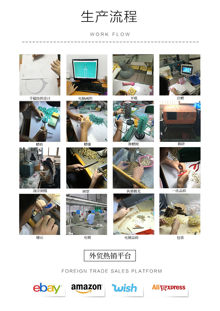 ZX0026夏季新款海螺不锈钢胸针女欧美网红潮流同款海滩风钛钢配饰详情13