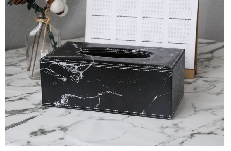 纸巾盒客厅高级茶几纸抽盒酒店抽纸盒餐厅客厅家用轻奢皮革纸巾盒详情20