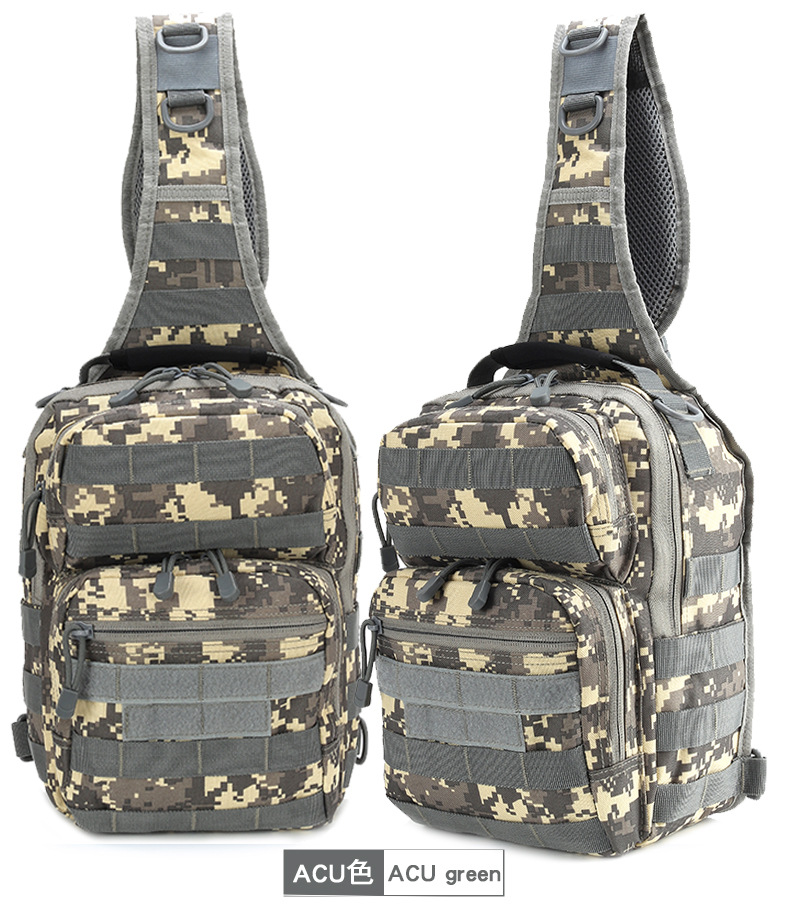  逸途 跨境军迷战术胸包迷彩单肩休闲包户外迷彩战术骑行胸挂包工厂直批详情26