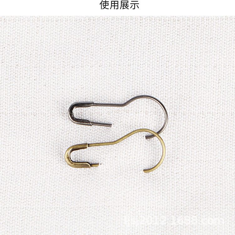 Gourd pins, iron safety pin, copper tag collar pin, colored safety pin, pear-shaped pin, direct supply from the manufacturer pic 10