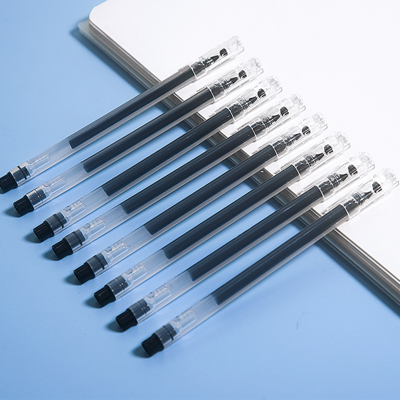 大容量中性笔12支装小鱼儿Gel Pen No7207文具开学季水性可擦笔日本笔详情7