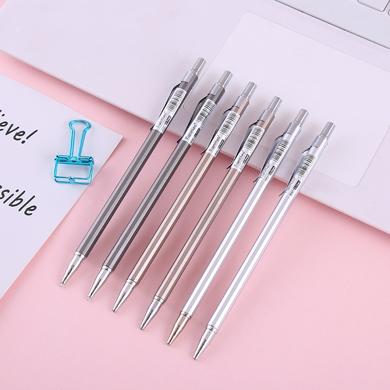 Tianhao 6901 Student writing Tools Activity Pencil Factory Direct Sales 0.5/0.7 simple office mechanical pencil pic 8