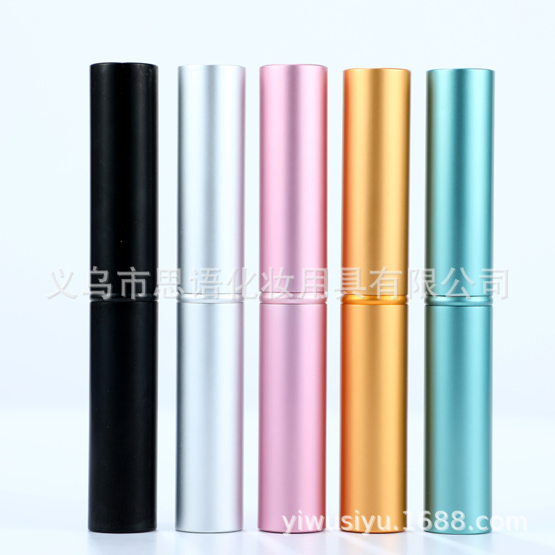 五色眼影刷便携五支化妆刷套装迷你初学者一只收纳桶装眼部刷详情6