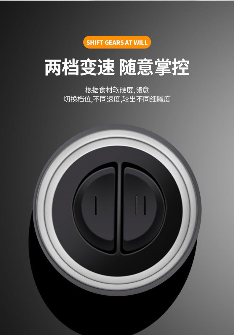 Stainless steel kitchen meat grinder, household 2L automatic food processor, small meat grinder, 3-liter meat and vegetable grinder wholesale pic 5