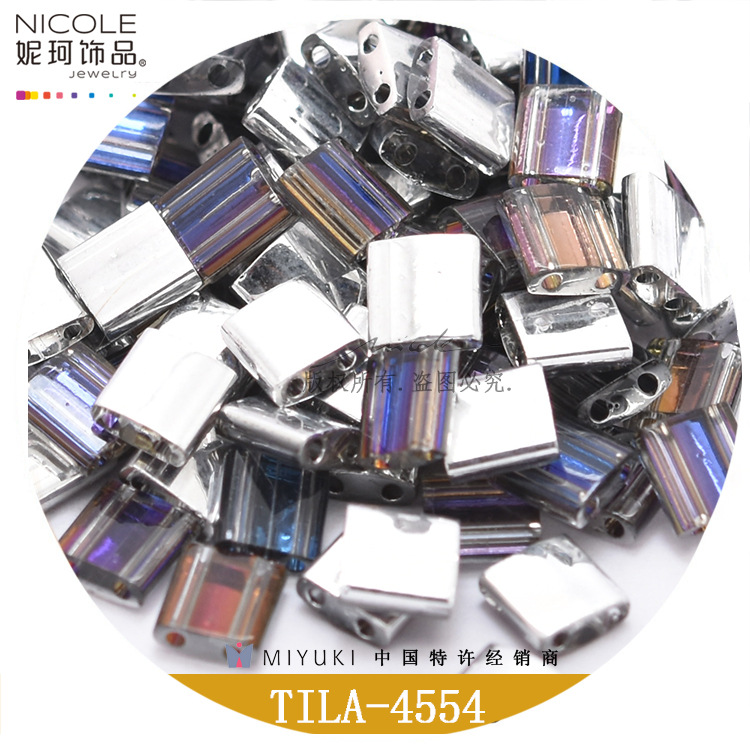 TILA日本进口miyuki御幸提拉珠14色冰与火幻彩系列10g装散珠珠子详情8