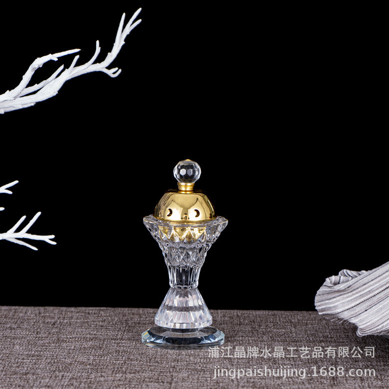 厂家直销沙特阿拉伯水晶熏香炉碳炉直烧香丸佩戴熏香异域风情详情24