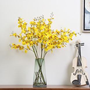 手感保湿仿真玫瑰花酒店家居客厅装饰假花Artificialflower大红详情7