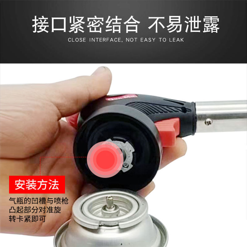 焊接神器气烘焙喷枪头烧烤点火器卡式喷枪烧猪毛喷器焊枪喷灯详情9