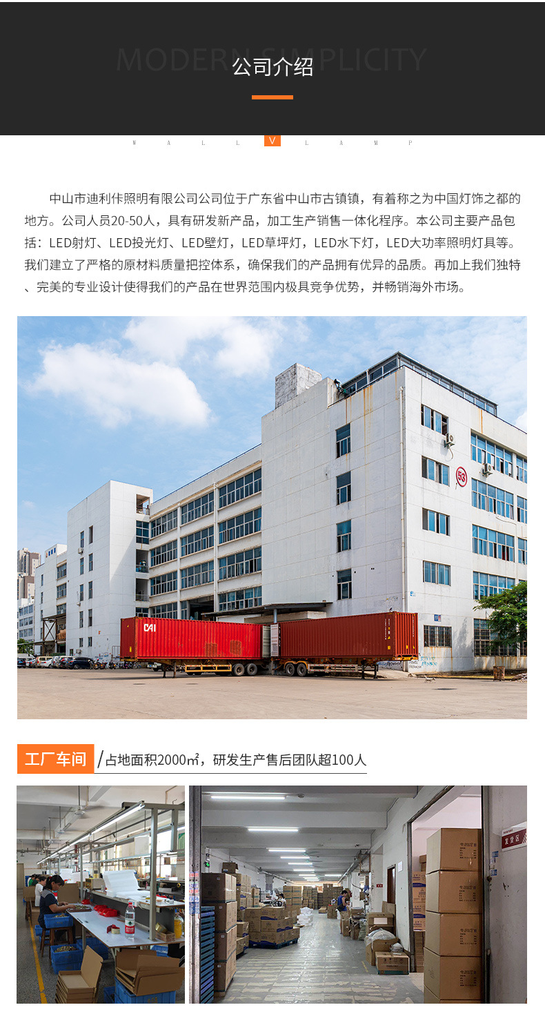北欧led户外壁灯防水简约阳台庭院外墙大门口灯室外人体感应壁灯详情23