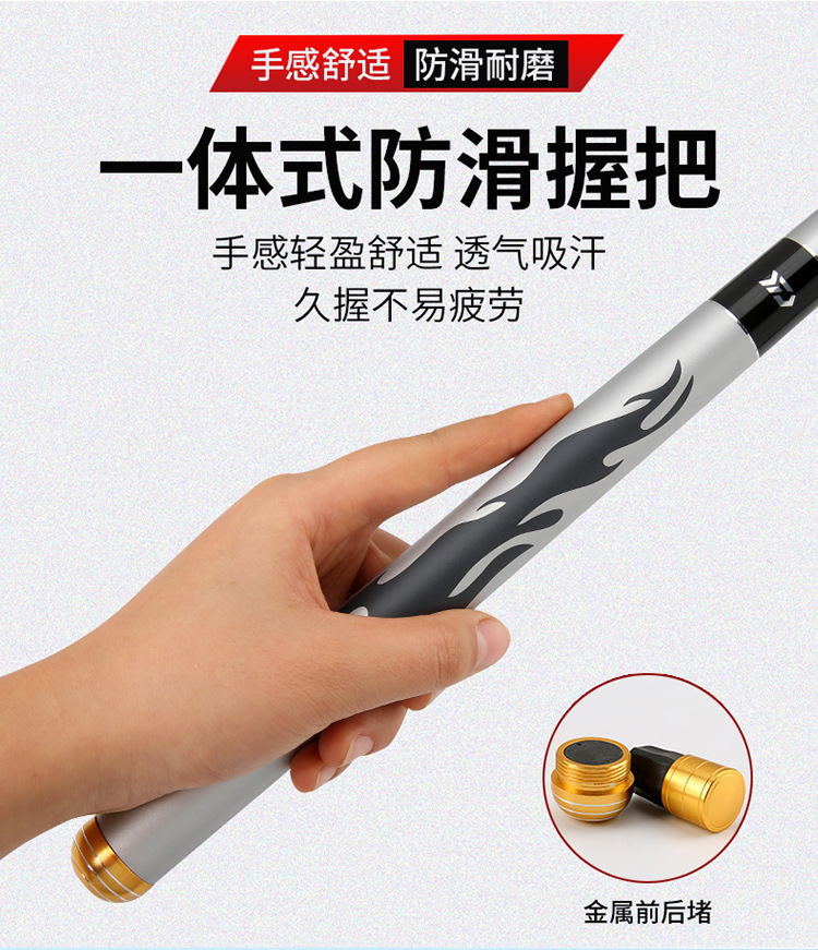 Carbon carp fishing rod, fishing rod manufacturer, long section platform fishing rod, 28-tone fishing gear platform fishing rod, lure fishing rod pic 15