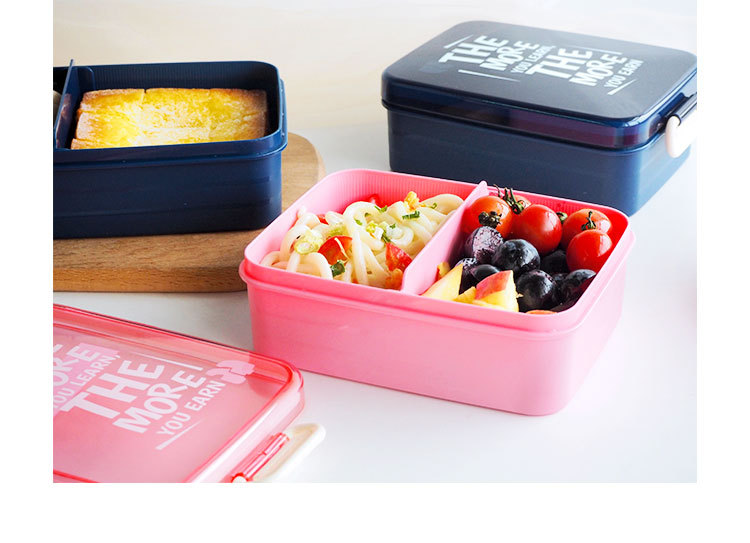 Bangduo - Customized Lunch boxes, Microwave Double-layer Bento boxes, Plastic Japanese lunch boxes, student and office worker lunch boxes pic 3