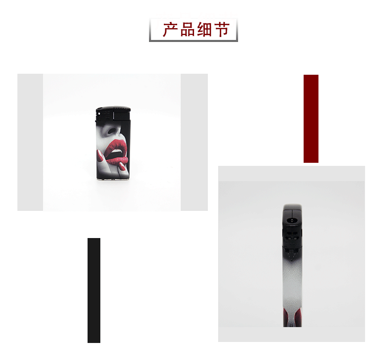 亚马逊蜡烛点烟器烧烤电子点火器可充气小巧明火厨房口袋打火机详情4