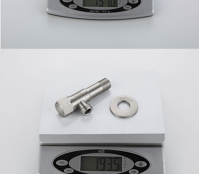 Ximans extended Angle valve water heater water valve toilet switch copper core thickened 304 stainless steel Angle valve pic 19