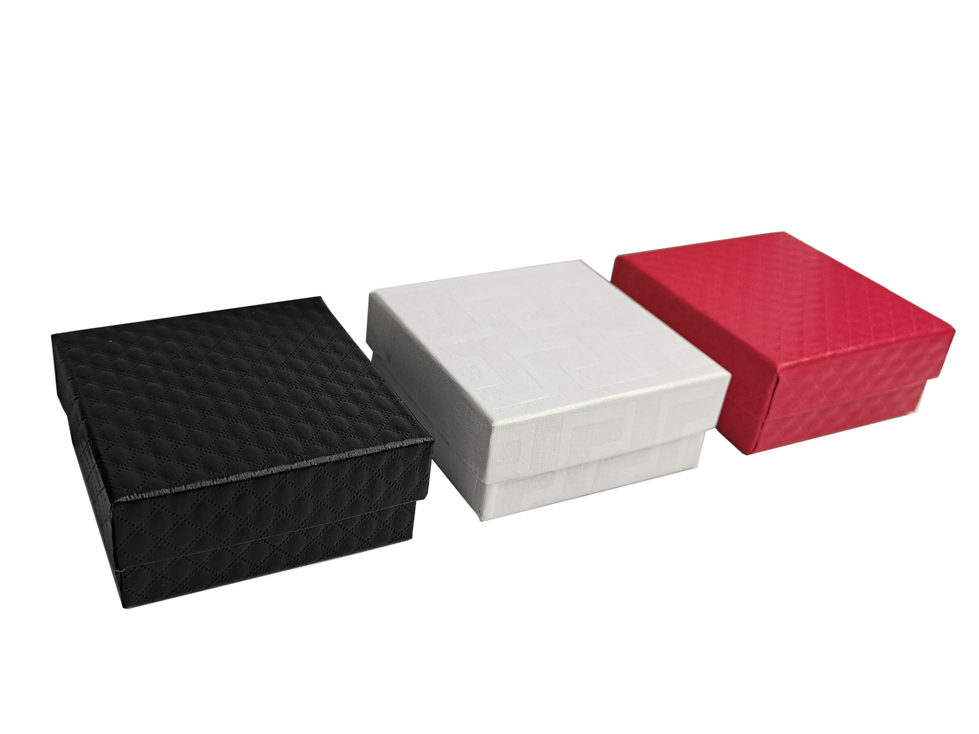 7*7钻石纹饰品盒首饰收纳盒家用小精致耳钉环戒指项链手串饰品包详情6