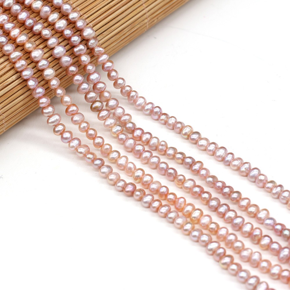 Exquisite natural freshwater pearl potato beads DIY jewelry accessories, handcrafted jewelry necklaces, semi-finished product production and wholesale pic 6