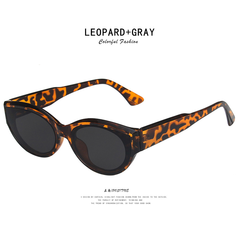 Cross-border European and American personalized sunglasses 2020 new retro hip-hop oval sunglasses Street style trendy and fashionable sunglasses pic 10