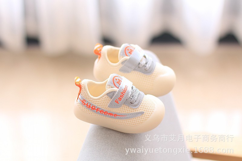 【清仓特价】男宝宝学步鞋春秋季软底防滑婴儿网鞋详情15