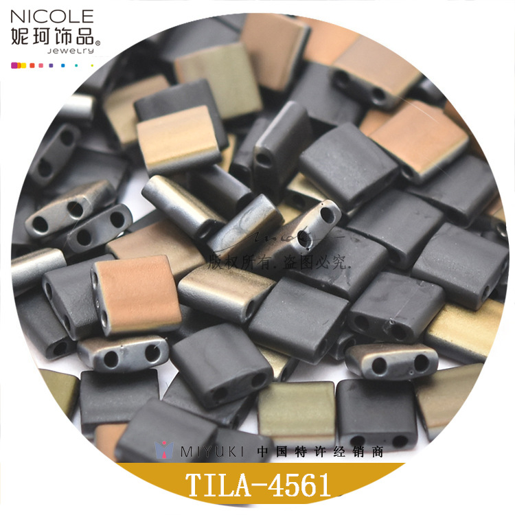 TILA日本进口miyuki御幸提拉珠14色冰与火幻彩系列10g装散珠珠子详情15