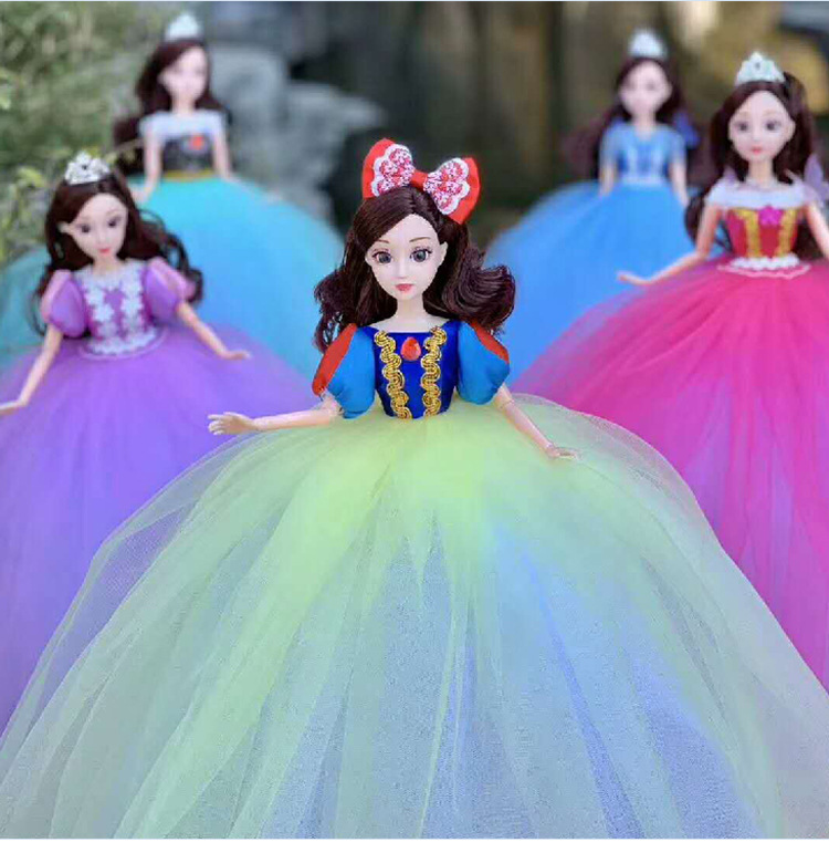 30关节音乐婚纱洋娃娃讲故事唱歌女孩礼物公仔玩偶儿童智能玩具详情1