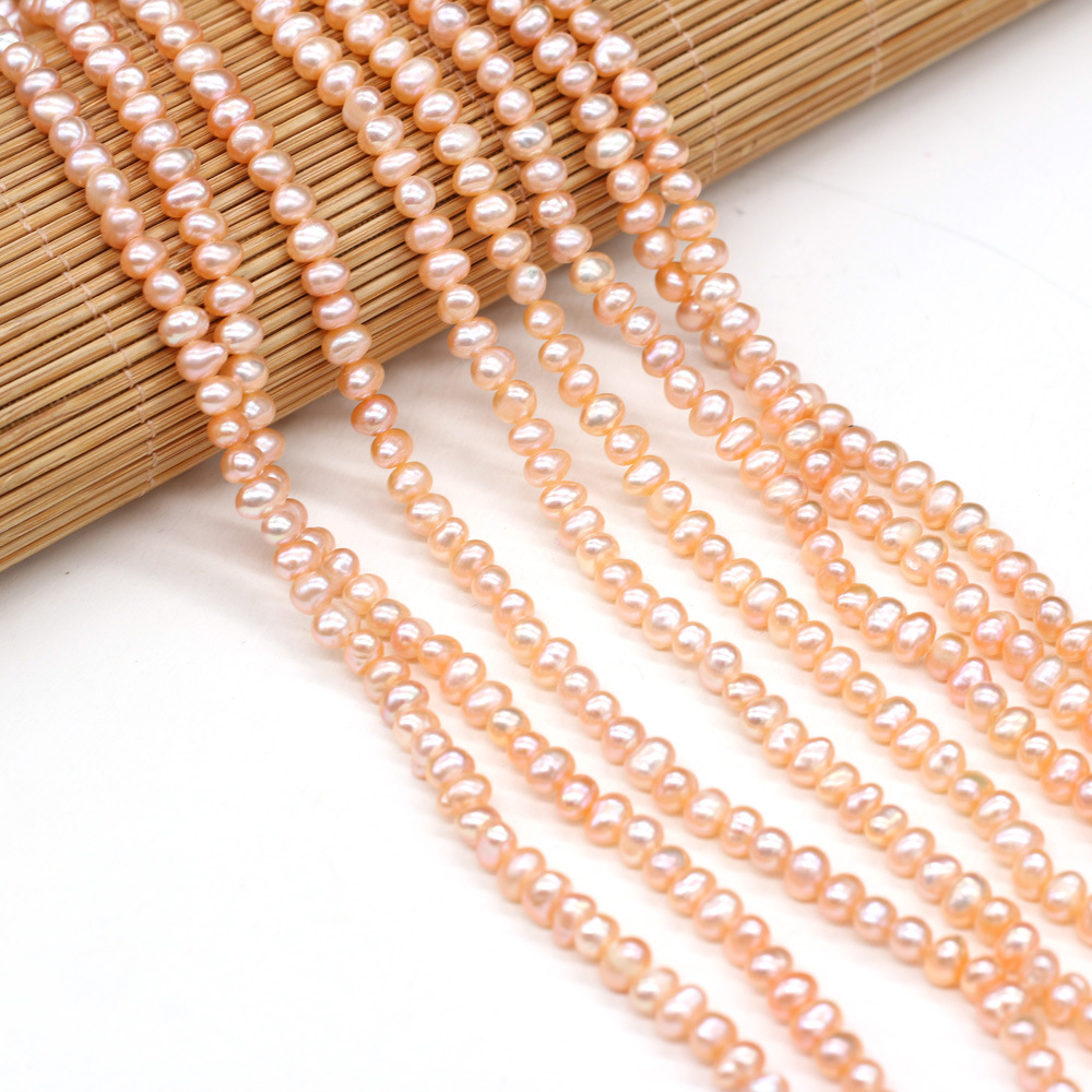 Exquisite natural freshwater pearl potato beads DIY jewelry accessories, handcrafted jewelry necklaces, semi-finished product production and wholesale pic 7