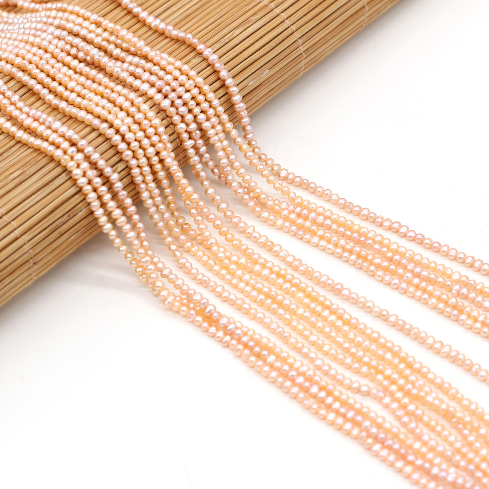 Exquisite natural freshwater pearl potato beads DIY jewelry accessories, handcrafted jewelry necklaces, semi-finished product production and wholesale pic 25