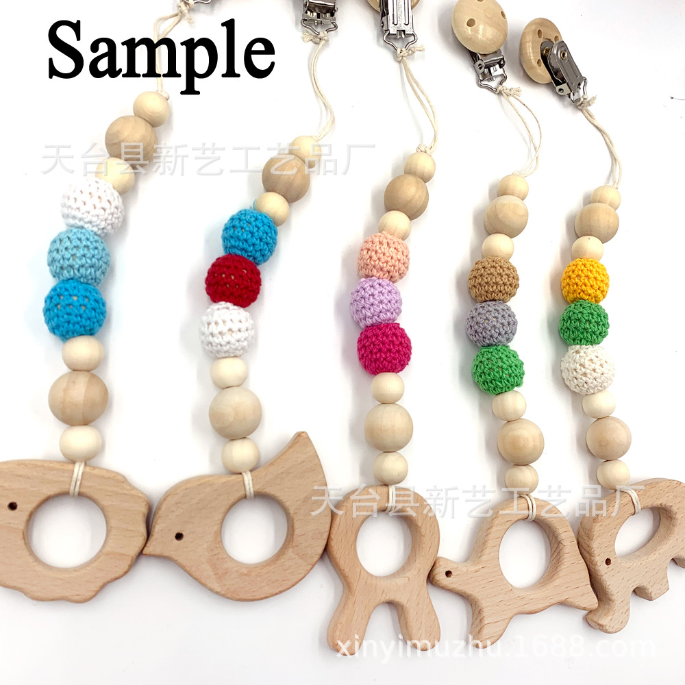 现货大孔木珠8-50mm手工串珠原木散珠 荷木圆珠diy禾木饰品配件详情14