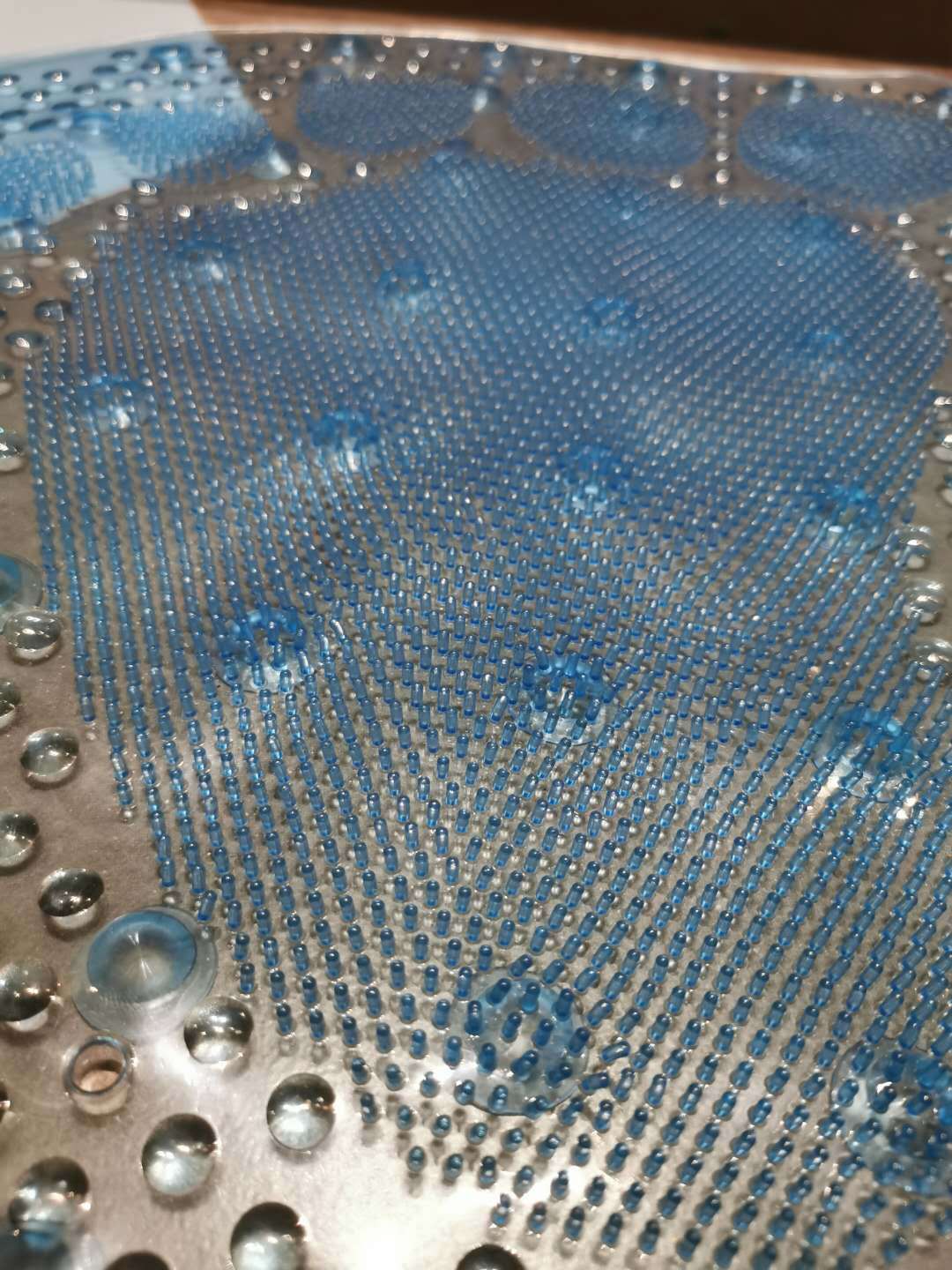 透明/实色椭圆脚丫浴室垫浴室按摩垫防滑垫浴室脚垫详情6