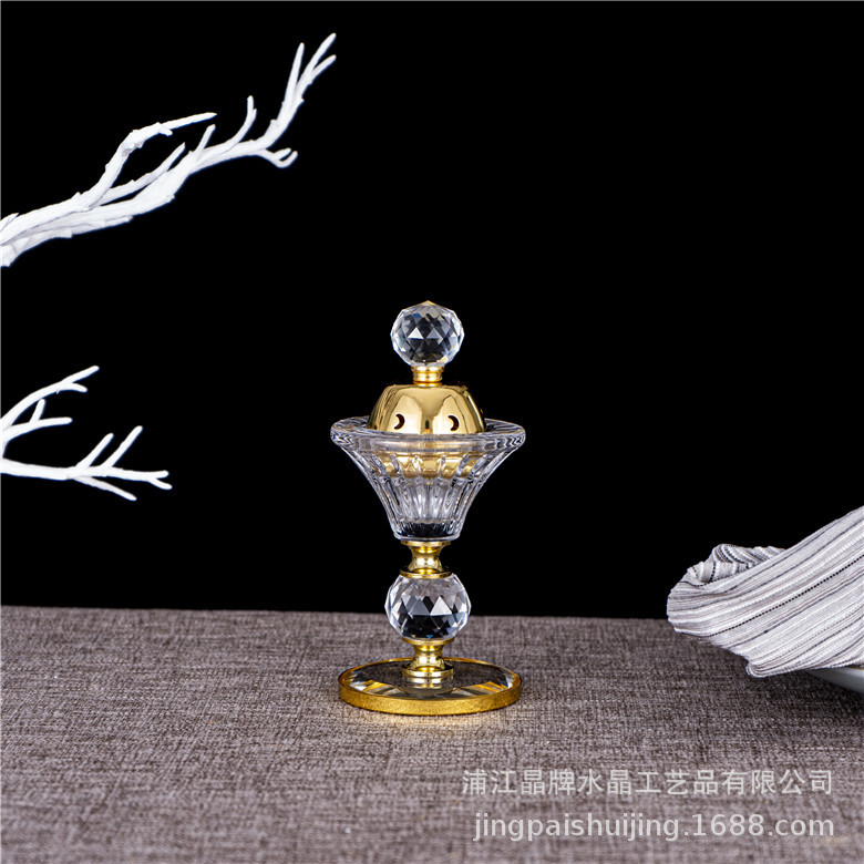 厂家直销沙特阿拉伯水晶熏香炉碳炉直烧香丸佩戴熏香异域风情详情26