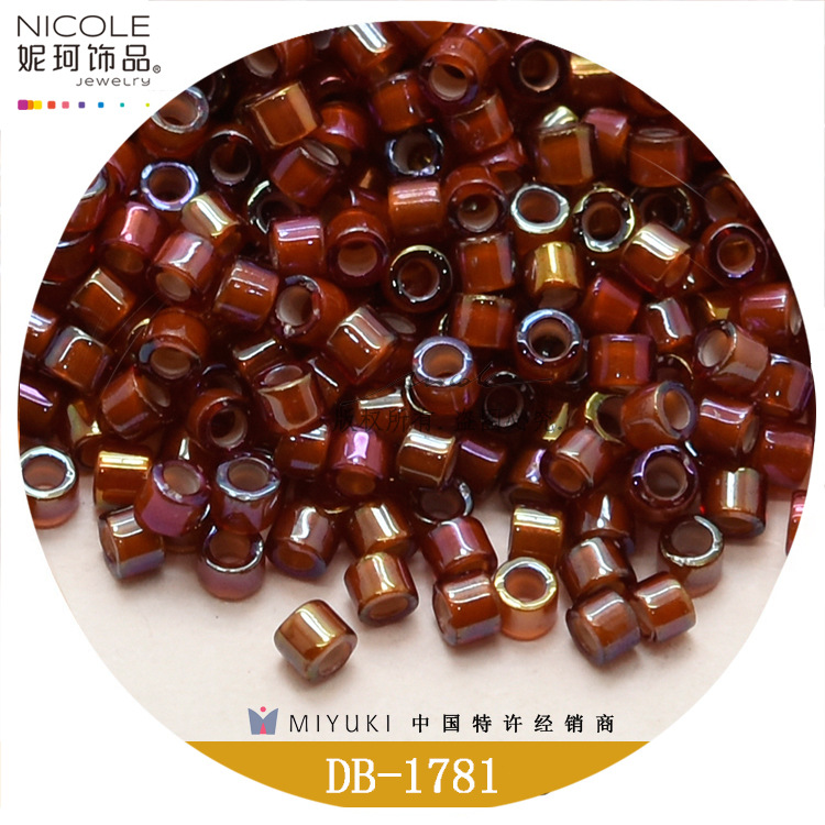 御幸古董珠日本MIYUKI御幸进口米珠【15色染芯系六】10g妮珂饰品详情11
