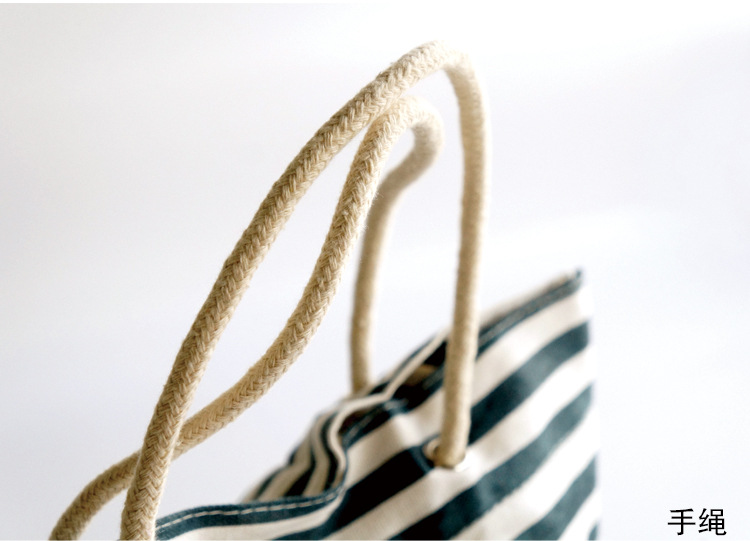 Bangduo - Japanese bento bag, hand-held bag, lunch box bag, storage bag, cotton and linen portable, student bag, rice cloth bag pic 4