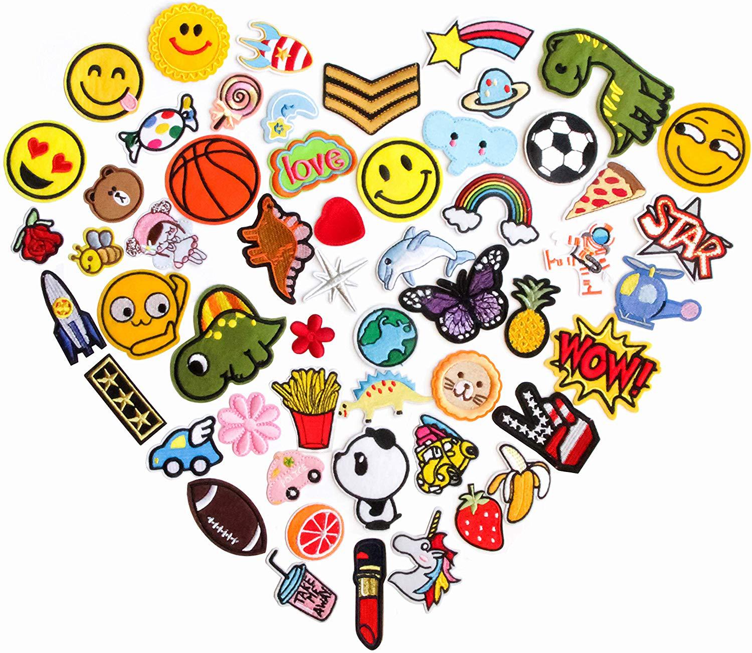 跨境爆款小号动物刺绣烫布贴时尚儿童衣服补丁贴绣花章补洞装饰贴详情2