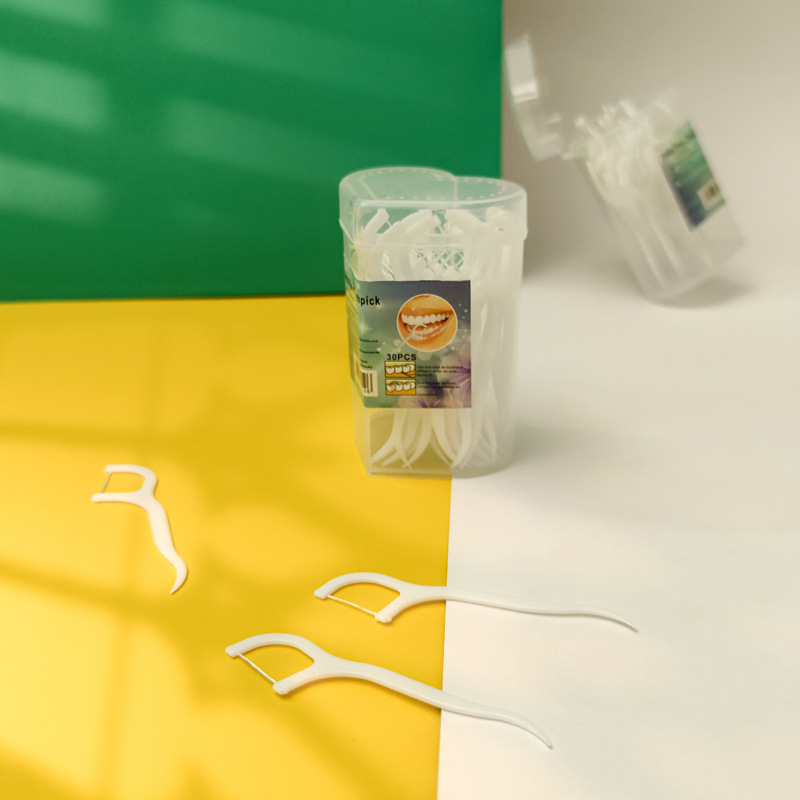 Love dental floss box, disposable plastic toothpicks, dental care, portable dental floss sticks, family floss picks pic 20