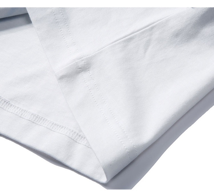 GYMSHARK鲨鱼杠铃片美式宽松短袖男女健身运动重磅棉透气五分袖详情2