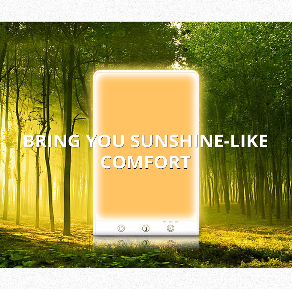 The white rectangular light therapy light strip control button USB power cord supports Tuya Alexa Google Assistant Smart Life mode pic 5