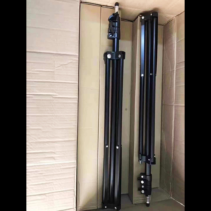 1.6m tripod telescopic metal floor-standing lamp stand, live streaming lamp, ring-shaped beauty lamp stand, mobile phone live streaming bracket pic 8