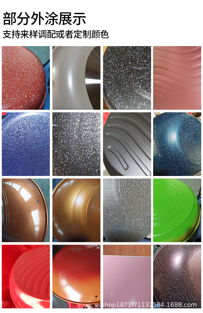 【 Factory Wholesale 】 Complete range of honeycomb non-stick pans, frying pans, flat-bottomed iron pans, household cooking pans, gift cookware pic 4