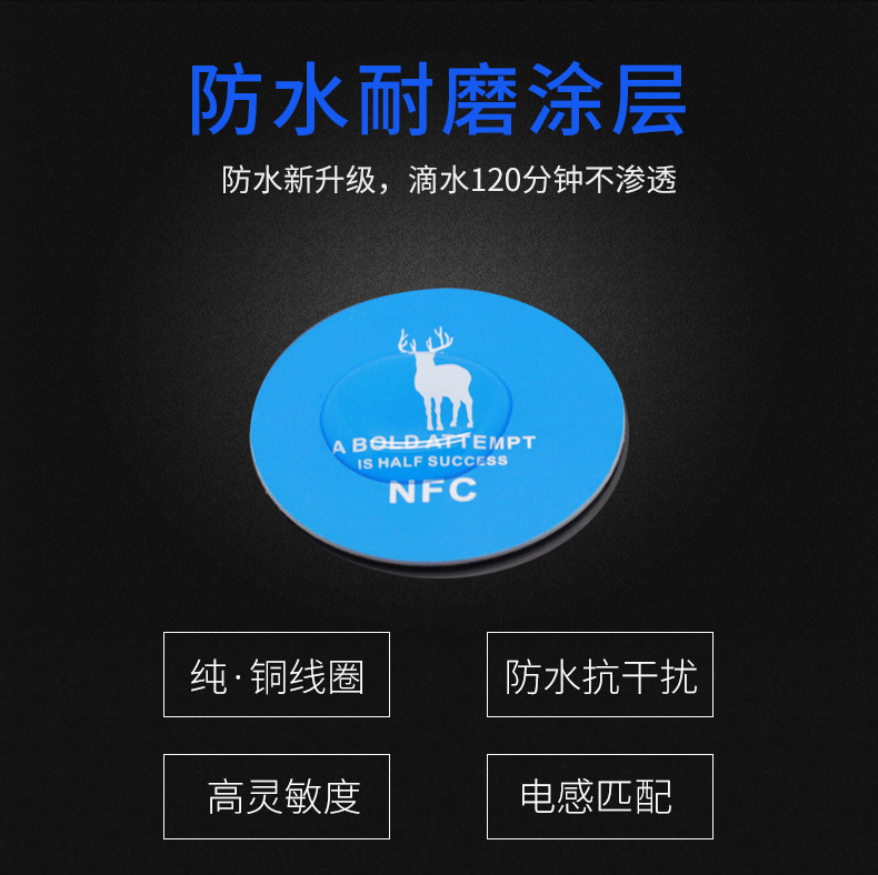 T5577 ultra-thin ID mobile phone sticker access control card sticker 125K blank card can be repeatedly erased and written, in stock pic 7