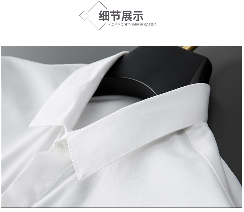 秦弩双袖TB织带男士长袖创意款高端休闲免烫织带打底长袖衬衫详情11