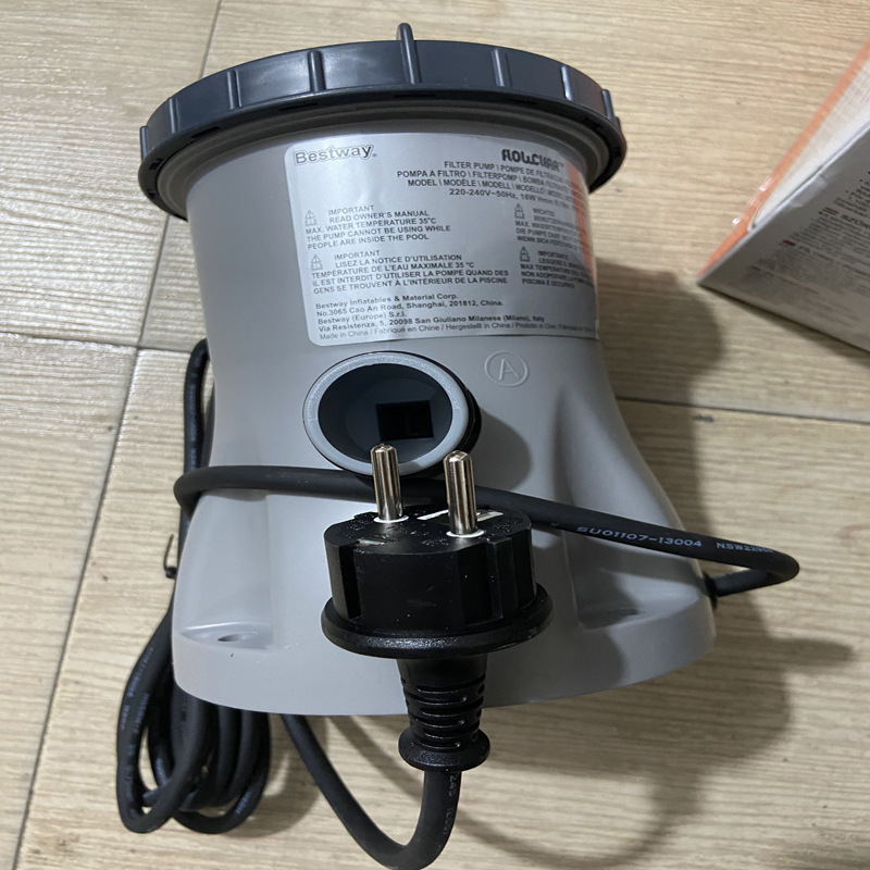Bestway330550加仑欧规过滤泵管架游泳池蝶形水池过滤器详情2