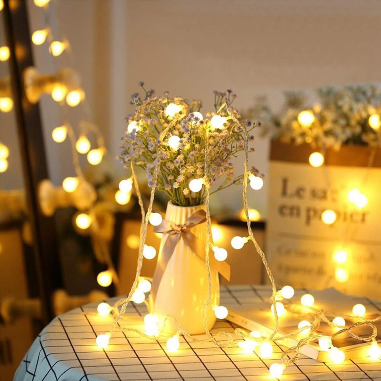 led lights, star lights, decorative atmosphere lights, Christmas copper wire lights, LED light strings, small lights, flower bouquets, camping bulb light strings pic 32