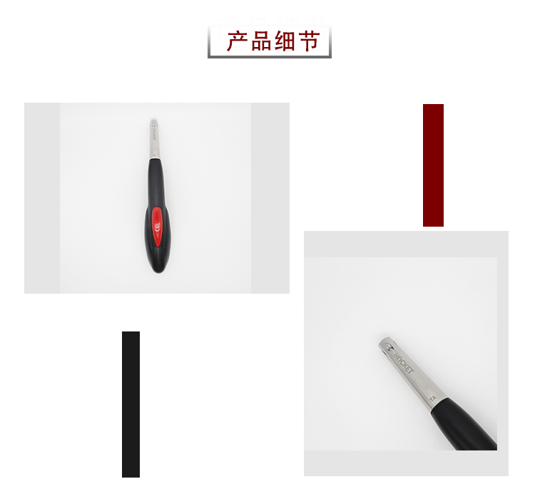 跨境现货家用厨房煤气灶具点火器电子脉冲点火棒烧烤长管打火机详情4