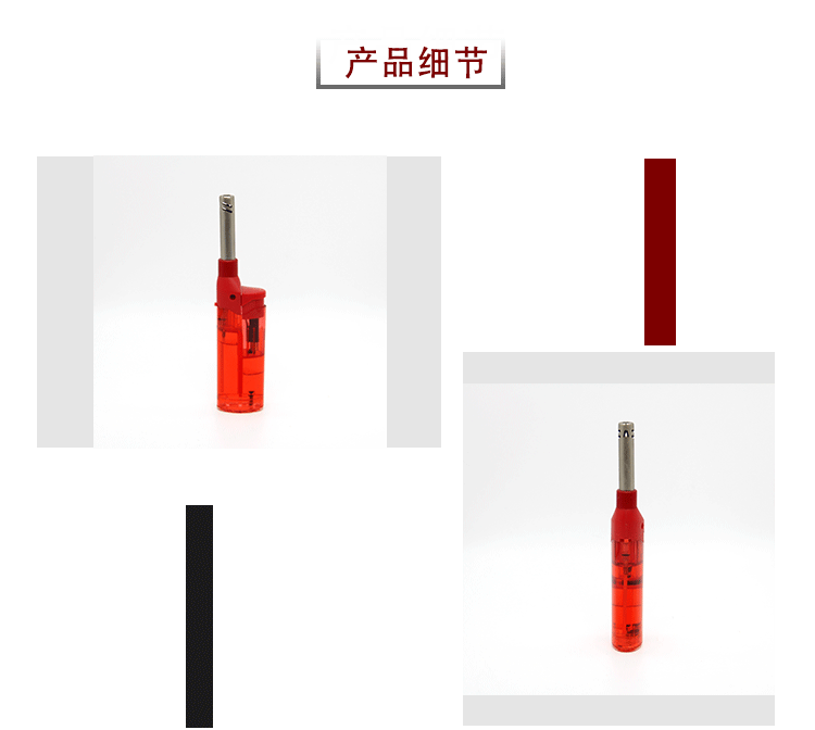 跨境现货电子打火机明火安全点火器家用厨房煤气点火器烧烤打火机详情4