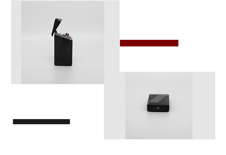 跨境现货时尚金属防风打火机雪茄点烟器USB充电点火机电子打火机详情5