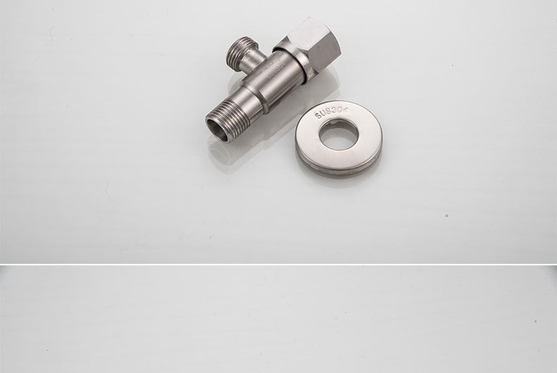 Ximans 304 stainless steel Angle valve, all-copper Angle valve, water heater water stop switch valve, 4-minute DN15 ceramic core pic 17