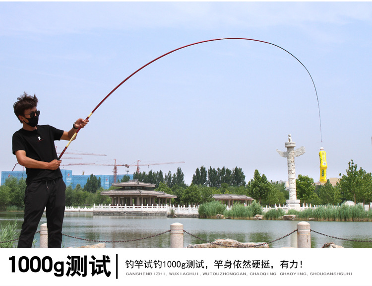 Short-section fishing rods, various fiberglass reinforced plastic stream rods, 3.6-meter short-section fishing rods wholesale, fishing rod handle set pic 16