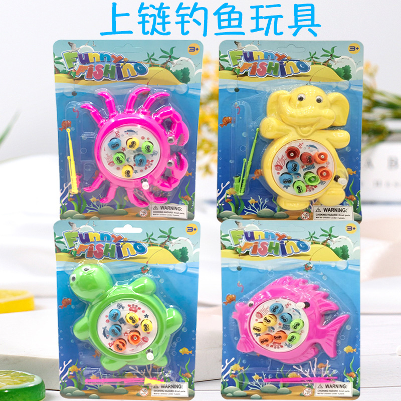 Winding wind-up fishing toys, beach fishing, role-playing toys, small fishing, educational toys, and parent-child interactive toys are selling well pic 9