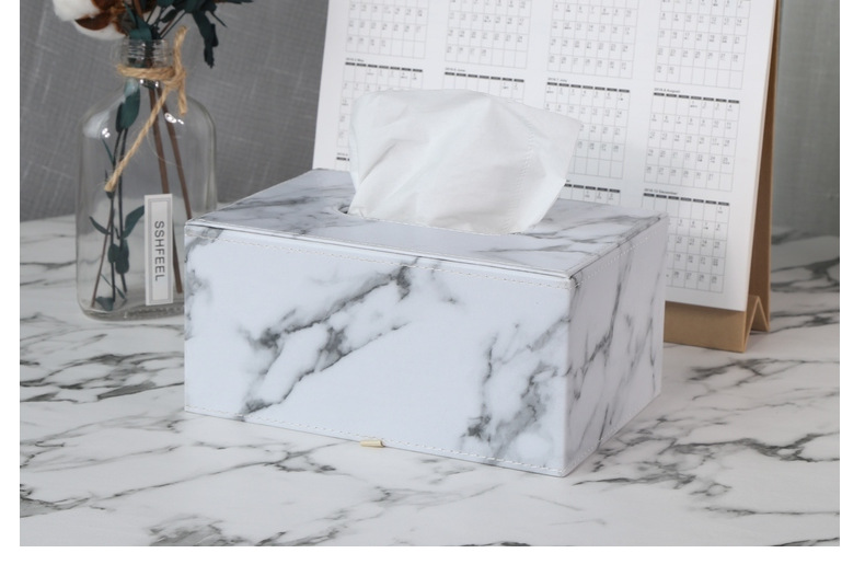 纸巾盒客厅高级茶几纸抽盒酒店抽纸盒餐厅客厅家用轻奢皮革纸巾盒详情21