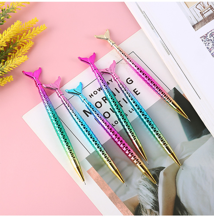 Oufeiya 5386 Mermaid 0.7/0.5 mechanical pencil manufacturer supplies wholesale student activity pencil stationery pic 7