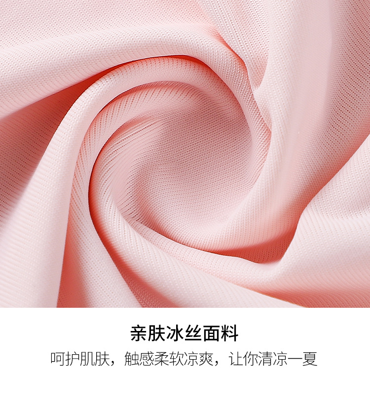 Best-selling seamless one-piece ice silk underpants for women, breathable and sexy mid-waist solid color triangle pants for girls, large-sized manufacturer pic 17